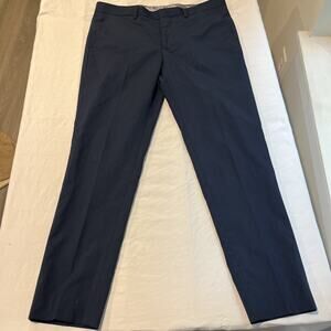 Vinci Philosophy Navy Blue W32 L32 Mens Dress Pants